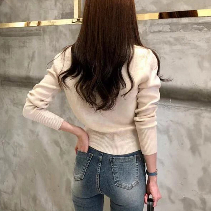 Korean Slim Chic Ladies Tops