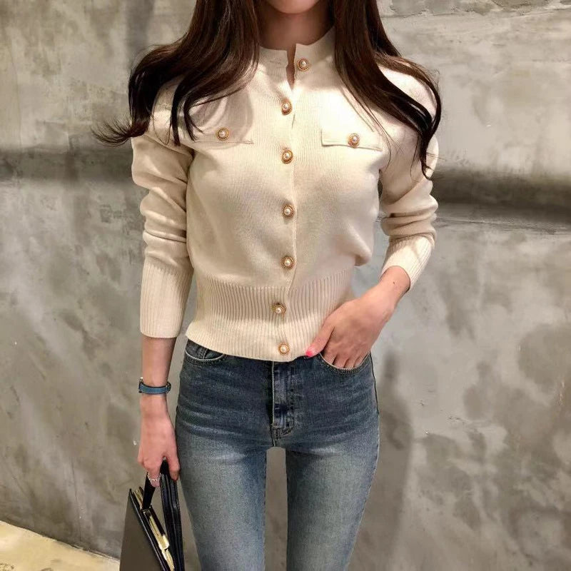 Korean Slim Chic Ladies Tops